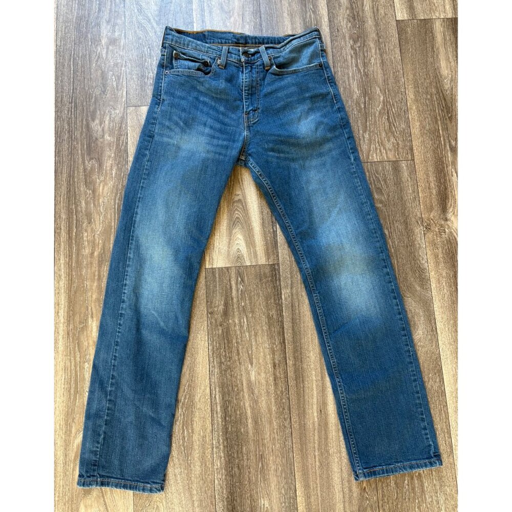 Levi's Men's Classic 505 Regular Fit Jean Straight Leg, Light Blue, Size 32X32